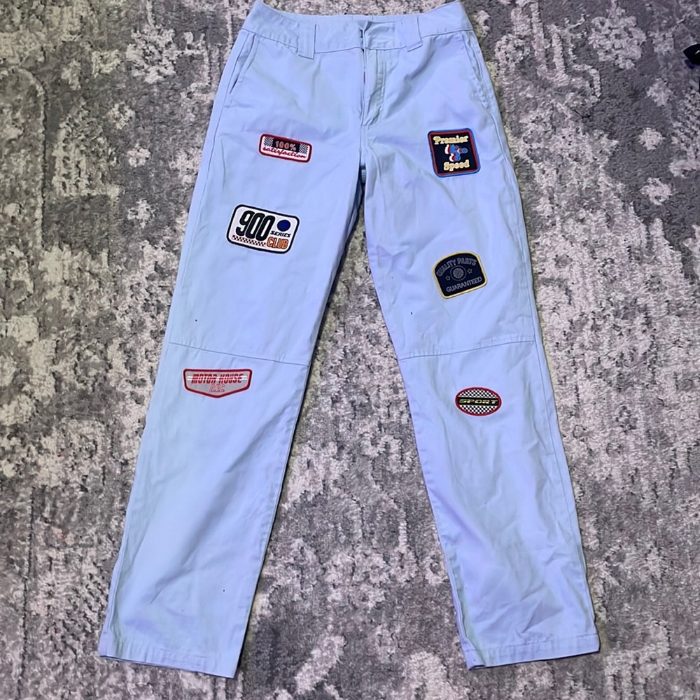 Blue pants
